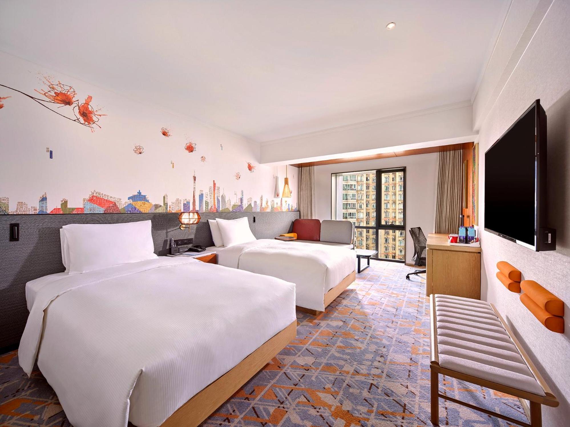 Hilton Garden Inn Guangzhou Tianhe Ngoại thất bức ảnh