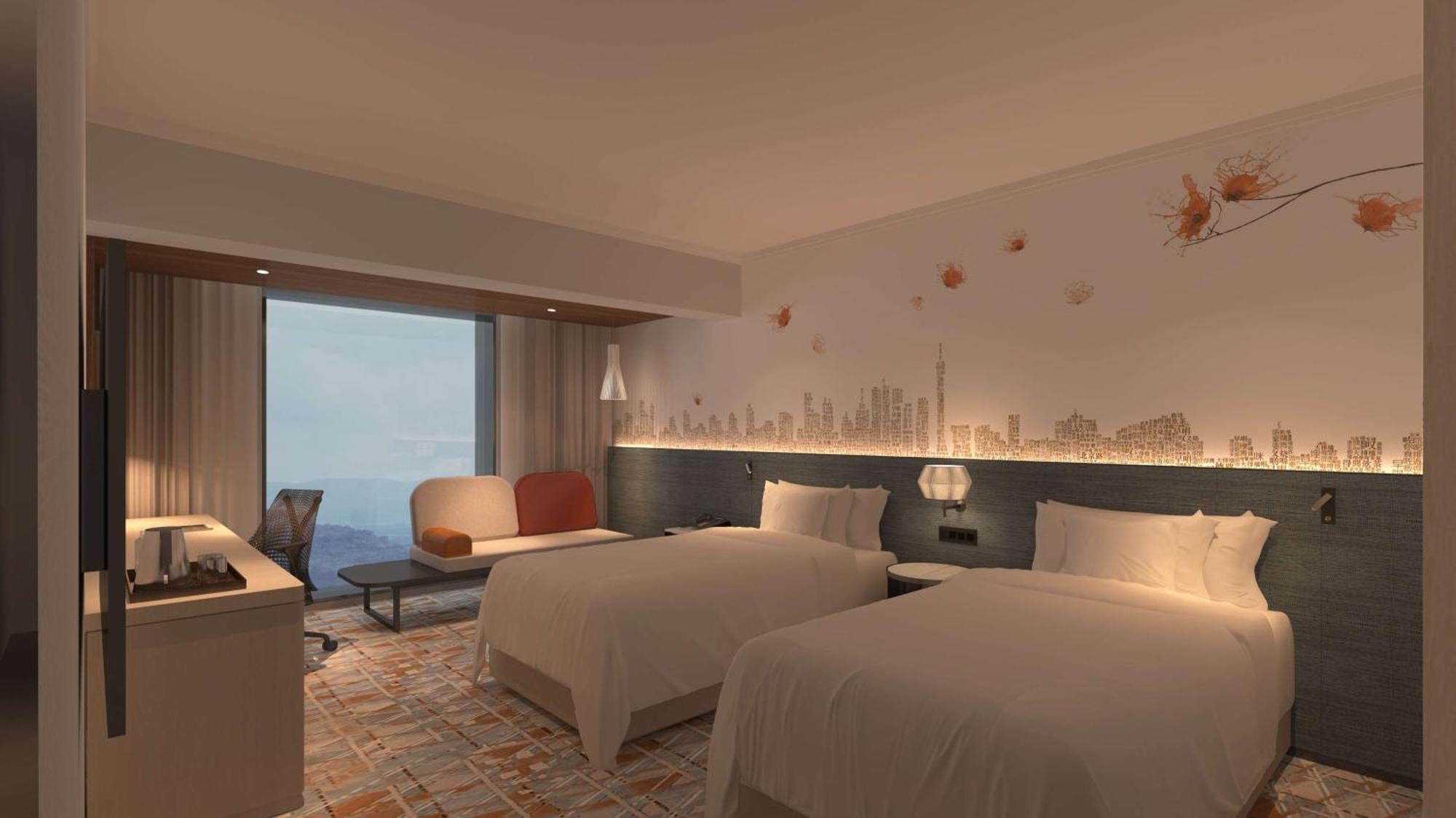 Hilton Garden Inn Guangzhou Tianhe Ngoại thất bức ảnh