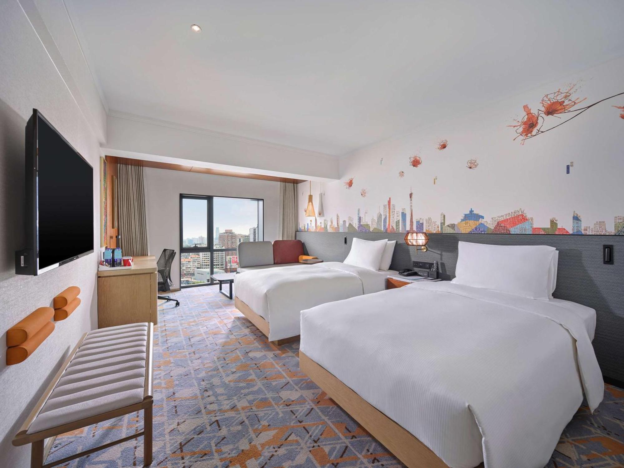 Hilton Garden Inn Guangzhou Tianhe Ngoại thất bức ảnh