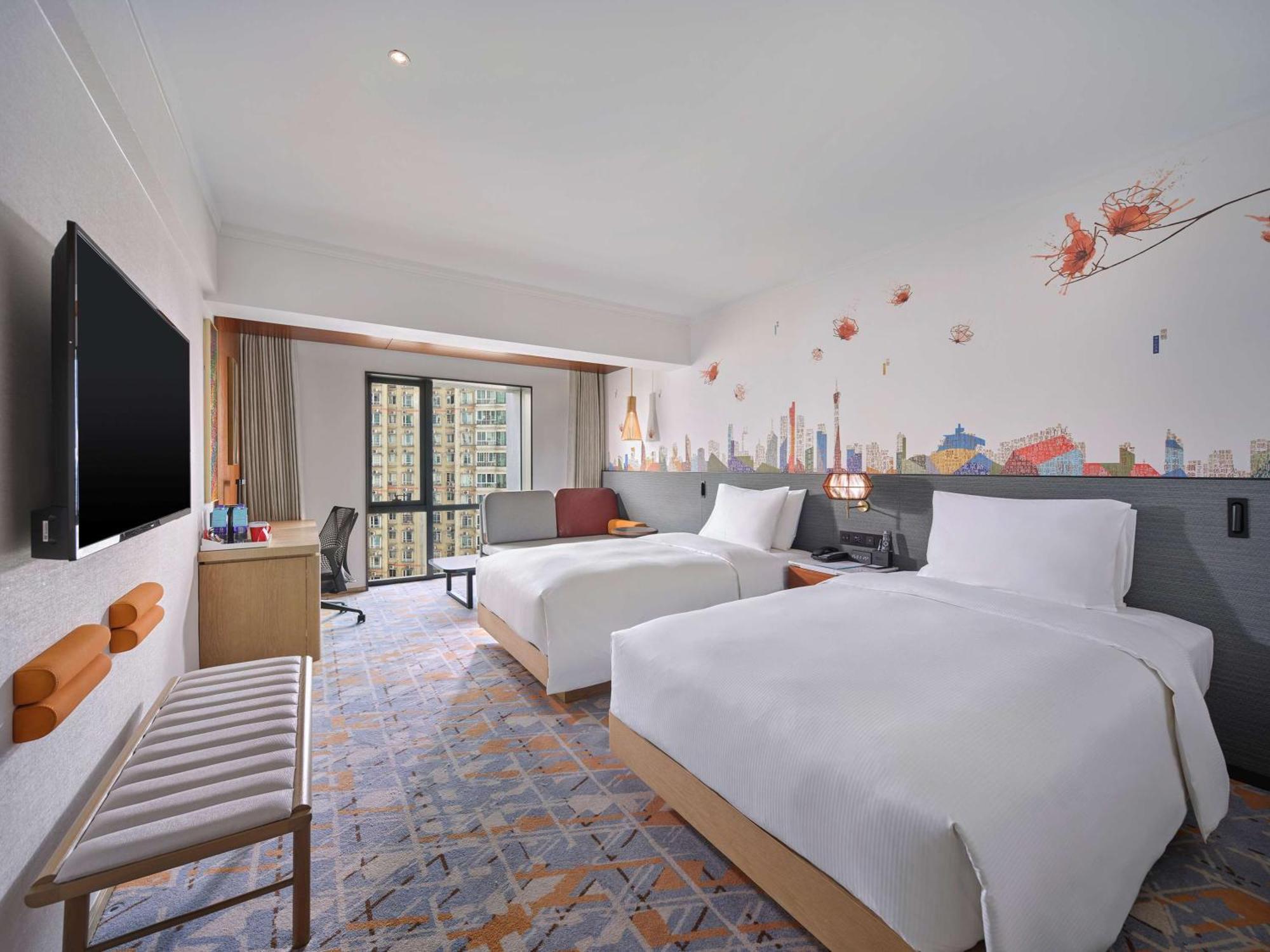 Hilton Garden Inn Guangzhou Tianhe Ngoại thất bức ảnh